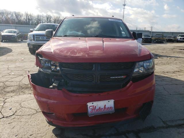 3C4PDCAB8JT491362 - 2018 DODGE JOURNEY SE RED photo 5