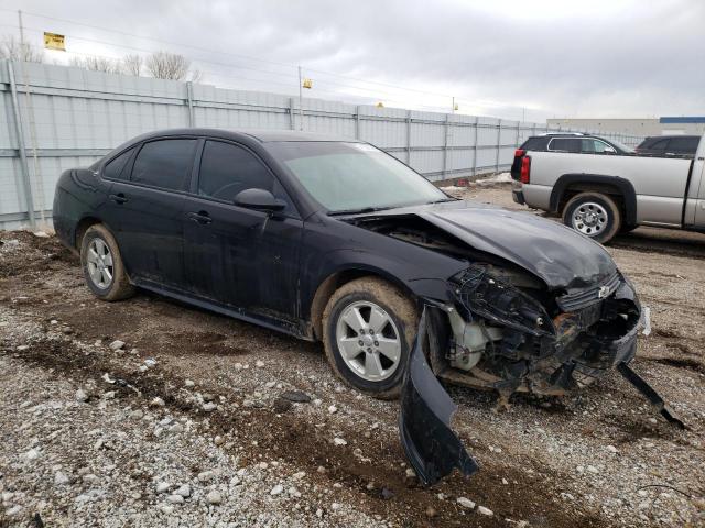 2G1WT57K691292527 - 2009 CHEVROLET IMPALA 1LT BLACK photo 4