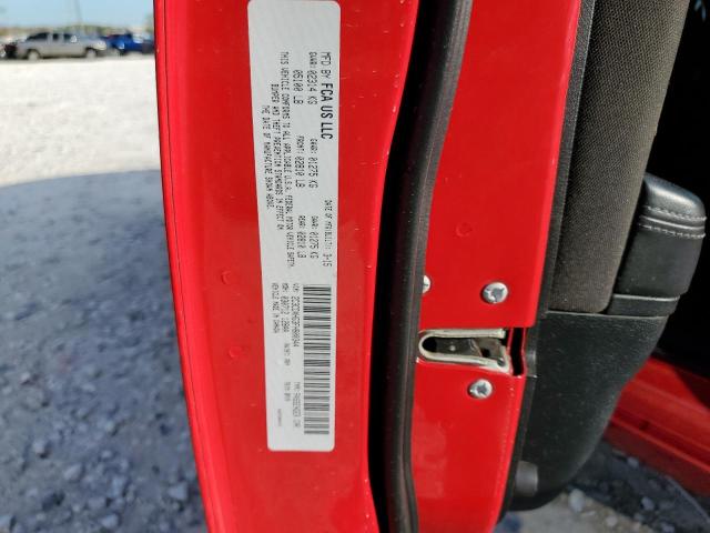 2C3CDXHG3FH800344 - 2015 DODGE CHARGER SXT RED photo 12