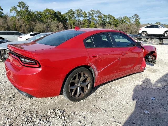 2C3CDXHG3FH800344 - 2015 DODGE CHARGER SXT RED photo 3