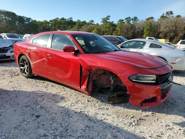 2C3CDXHG3FH800344 - 2015 DODGE CHARGER SXT RED photo 4