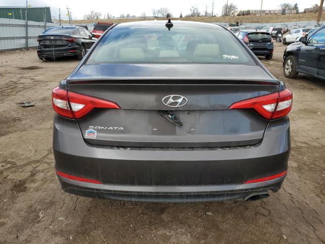 5NPE24AF9GH359581 - 2016 HYUNDAI SONATA SE BROWN photo 6