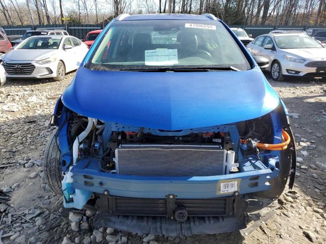 1G1FZ6S01M4100776 - 2021 CHEVROLET BOLT EV PREMIER BLUE photo 5