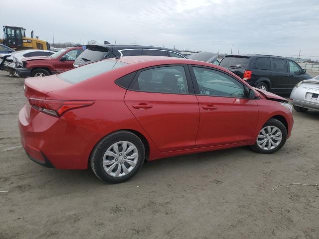 3KPC24A60NE182315 - 2022 HYUNDAI ACCENT SE RED photo 3