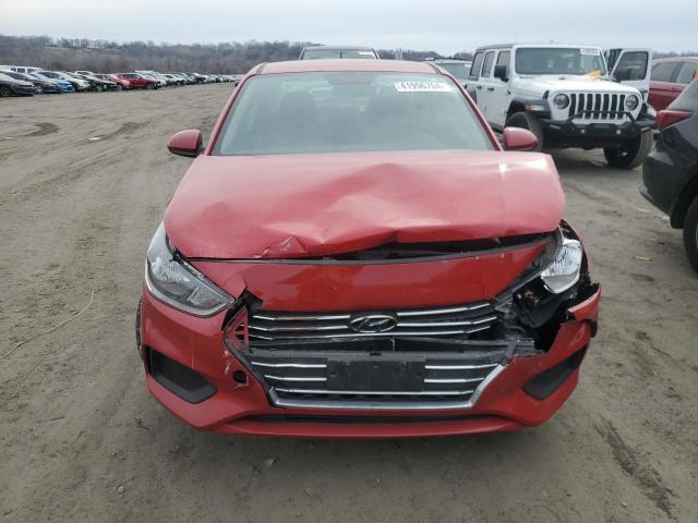 3KPC24A60NE182315 - 2022 HYUNDAI ACCENT SE RED photo 5