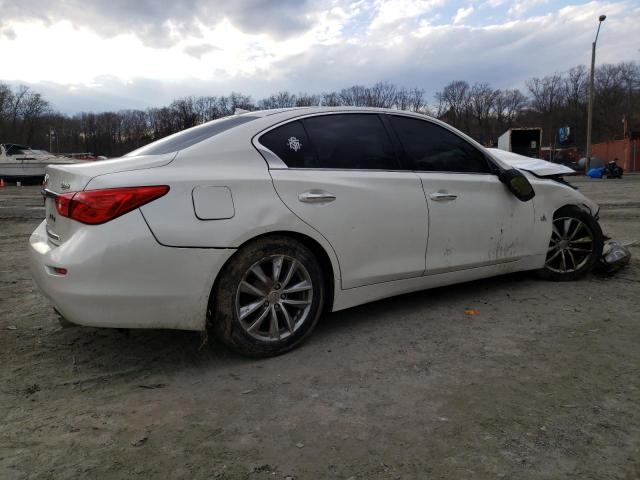 JN1EV7AR7HM838725 - 2017 INFINITI Q50 PREMIUM WHITE photo 3