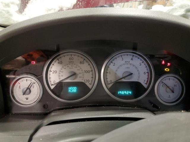 2A8HR54129R507292 - 2009 CHRYSLER TOWN & COU TOURING 栗色 照片 9