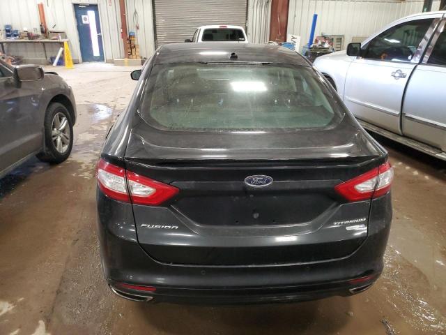 3FA6P0D96ER377072 - 2014 FORD FUSION TITANIUM BLACK photo 6