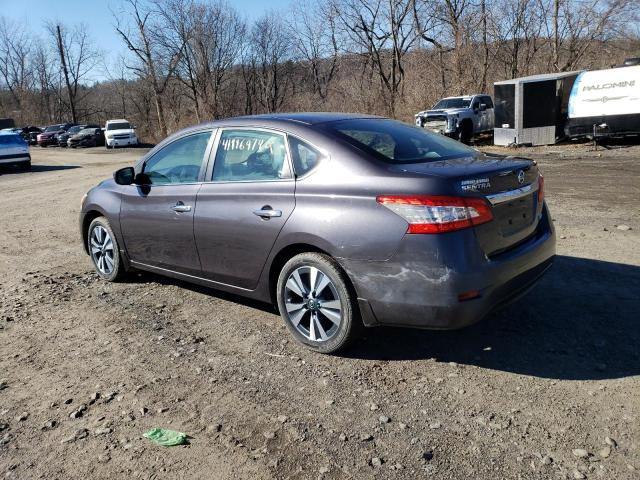 1N4AB7APXEN852584 - 2014 NISSAN SENTRA S BLACK photo 2