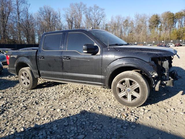 1FTEW1EP5LFB24640 - 2020 FORD F150 SUPERCREW BLACK photo 4