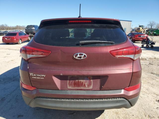 KM8J23A44HU335425 - 2017 HYUNDAI TUCSON SE BURGUNDY photo 6