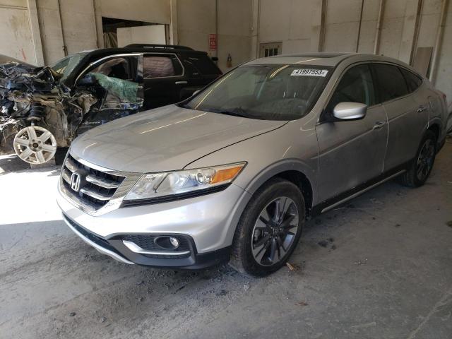 5J6TF2H52FL003622 - 2015 HONDA CROSSTOUR EXL SILVER photo 1