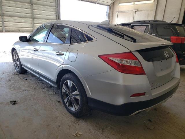 5J6TF2H52FL003622 - 2015 HONDA CROSSTOUR EXL SILVER photo 2