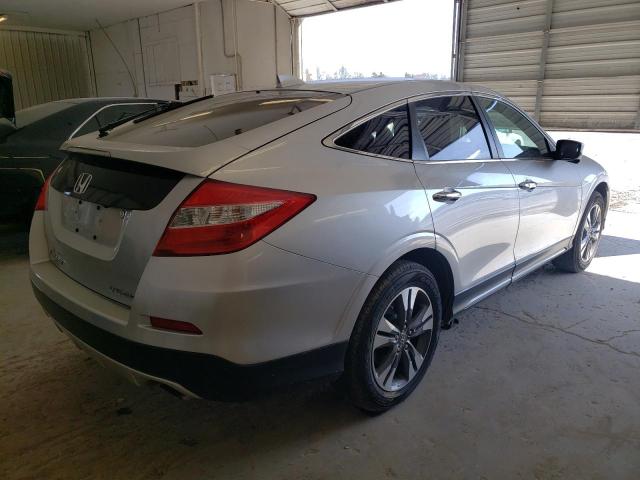 5J6TF2H52FL003622 - 2015 HONDA CROSSTOUR EXL SILVER photo 3