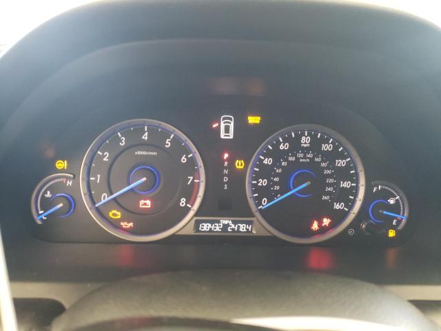 5J6TF2H52FL003622 - 2015 HONDA CROSSTOUR EXL ვერცხლისფერი ფოტო 9