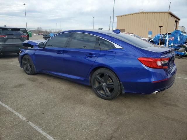 1HGCV1F33JA253994 - 2018 HONDA ACCORD SPORT BLUE photo 2