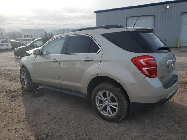 1GNFLFEK7GZ101726 - 2016 CHEVROLET EQUINOX LT BEIGE photo 2