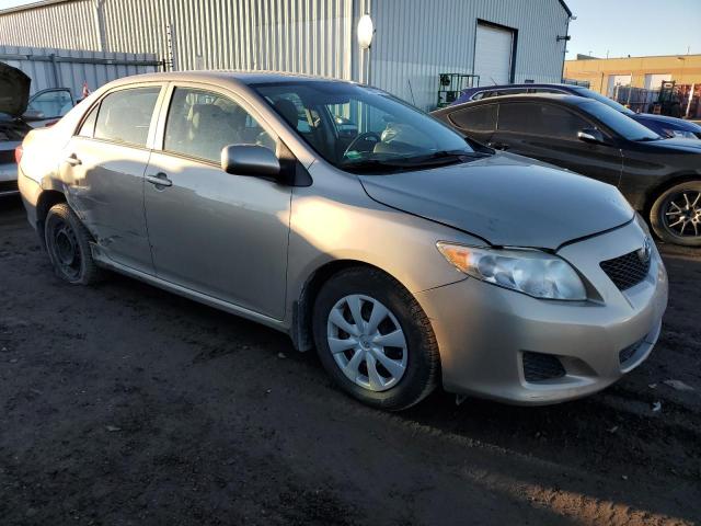 2T1BU40E69C151783 - 2009 TOYOTA COROLLA BASE BEIGE photo 4