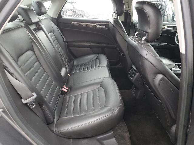 3FA6P0H98ER320088 - 2014 FORD FUSION SE GRAY photo 10