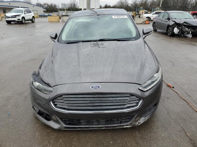 3FA6P0H98ER320088 - 2014 FORD FUSION SE GRAY photo 5