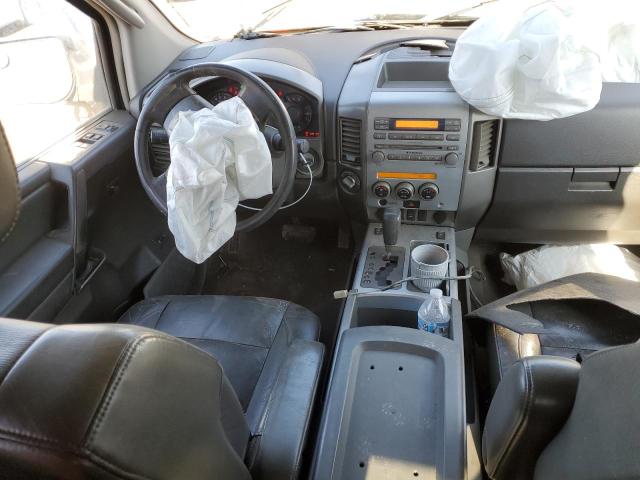 1N6AA06B56N561054 - 2006 NISSAN TITAN XE GRAY photo 8