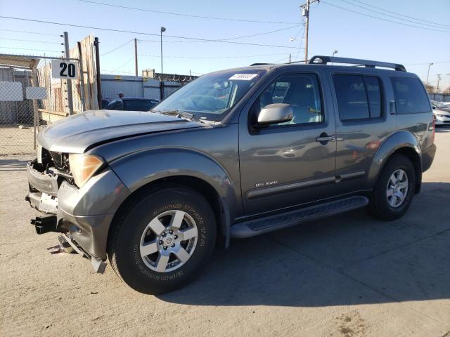 5N1AR18UX5C746304 - 2005 NISSAN PATHFINDER LE ნაცრისფერი ფოტო 1