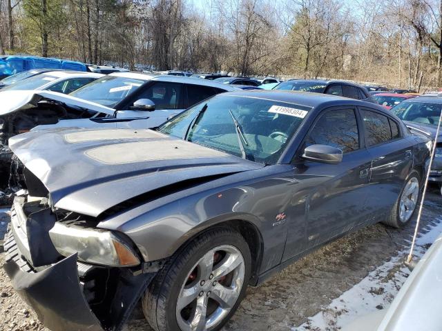 2C3CDXCT1EH114483 - 2014 DODGE CHARGER R/T BLACK photo 1