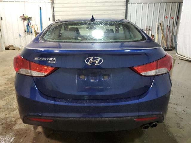 KMHDH6AEXDU011489 - 2013 HYUNDAI ELANTRA CO GS BLUE photo 6