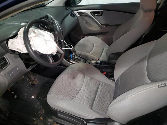 KMHDH6AEXDU011489 - 2013 HYUNDAI ELANTRA CO GS BLUE photo 7