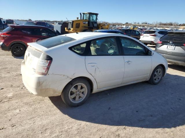 JTDKB20U553040713 - 2005 TOYOTA PRIUS WHITE photo 3