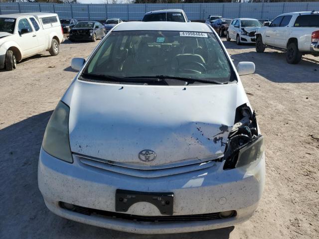 JTDKB20U553040713 - 2005 TOYOTA PRIUS WHITE photo 5