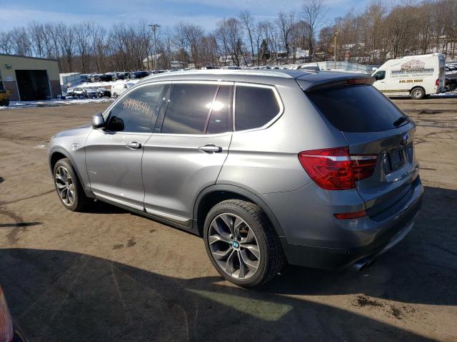 5UXWX9C56G0D73475 - 2016 BMW X3 XDRIVE28I GRAY photo 2