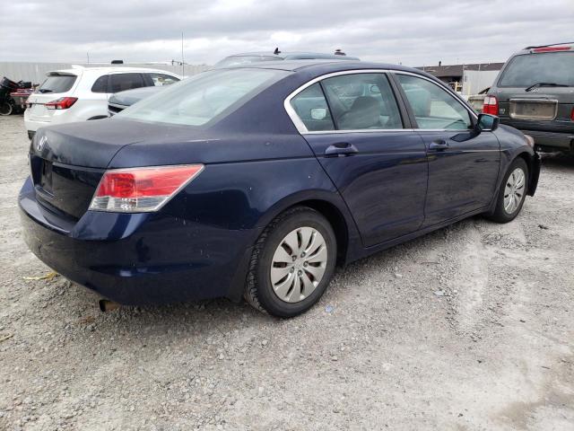 1HGCP2F39AA114212 - 2010 HONDA ACCORD LX BLUE photo 3