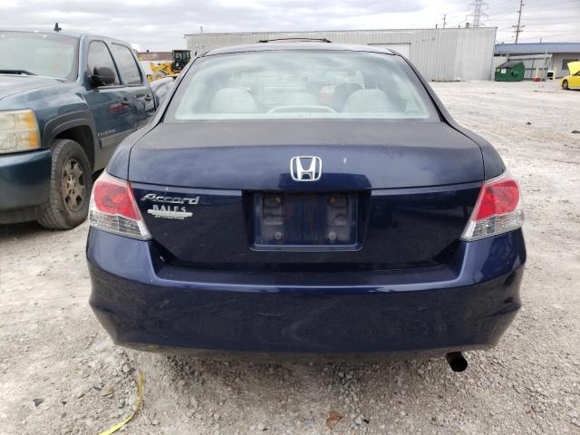 1HGCP2F39AA114212 - 2010 HONDA ACCORD LX BLUE photo 6