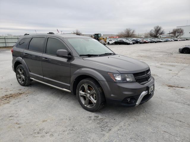 3C4PDCGB5FT552276 - 2015 DODGE JOURNEY CROSSROAD GRAY photo 4