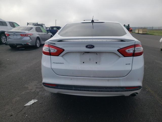 3FA6P0H77GR281429 - 2016 FORD FUSION SE WHITE photo 6