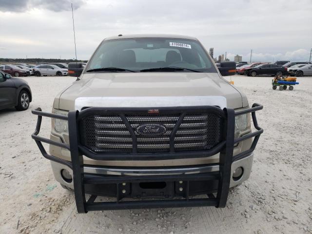 1FTEW1C83AFD32699 - 2010 FORD F150 SUPERCREW BEIGE photo 5