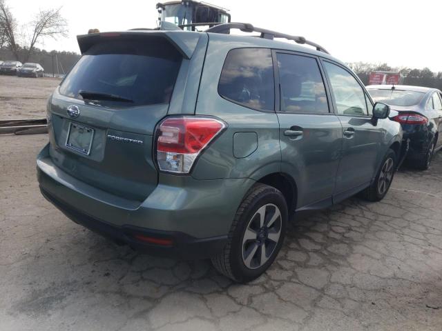 JF2SJAEC2JH536323 - 2018 SUBARU FORESTER 2.5I PREMIUM GREEN photo 3