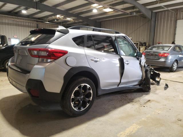 JF2GTAPC0M8258183 - 2021 SUBARU CROSSTREK PREMIUM 银色 照片 3