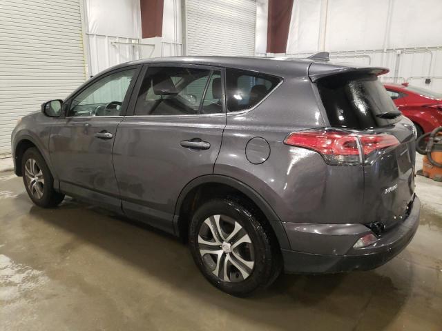 2T3ZFREV3JW451533 - 2018 TOYOTA RAV4 LE GRAY photo 2