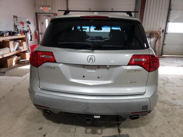 2HNYD28358H531925 - 2008 ACURA MDX TECHNOLOGY SILVER photo 6