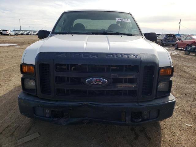 1FTSX20Y38EE57101 - 2008 FORD F250 SUPER DUTY WHITE photo 5