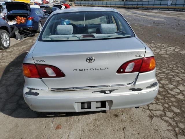 1NXBR12E5XZ201632 - 1999 TOYOTA COROLLA VE SILVER photo 6