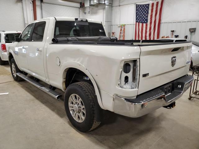 3C6UR5FL1JG348996 - 2018 RAM 2500 LARAMIE WHITE photo 2