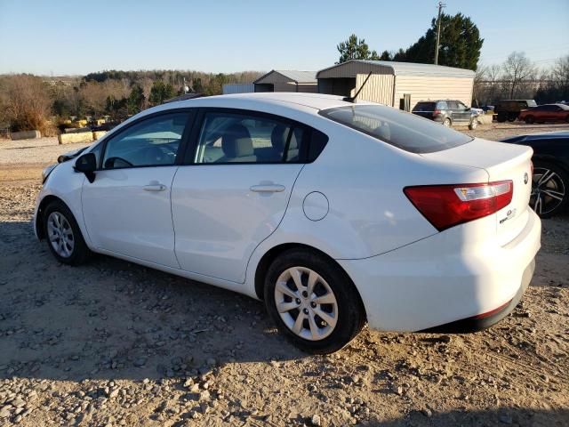 KNADM4A32G6597694 - 2016 KIA RIO LX WHITE photo 2