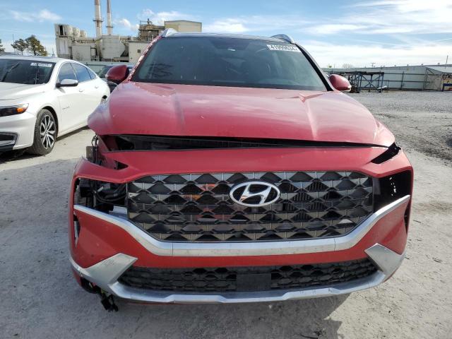 5NMS54AL2NH392111 - 2022 HYUNDAI SANTA FE CALLIGRAPHY RED photo 5