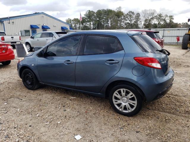 JM1DE1KY9E0187967 - 2014 MAZDA MAZDA2 SPORT BLUE photo 2