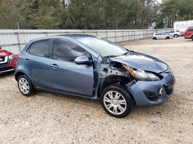 JM1DE1KY9E0187967 - 2014 MAZDA MAZDA2 SPORT BLUE photo 4