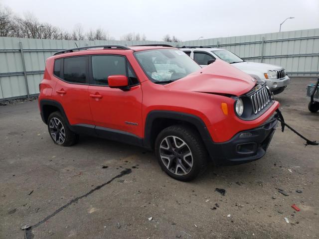 ZACCJBBT2FPC37573 - 2015 JEEP RENEGADE LATITUDE RED photo 4