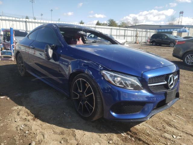 WDDWJ6EB3JF760741 - 2018 MERCEDES-BENZ C 43 4MATIC AMG BLUE photo 4